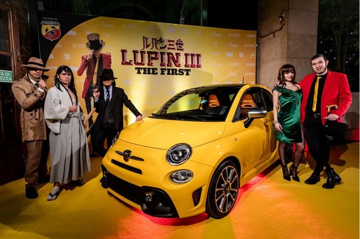 Abarth 595 al cinema con il film Lupin III - The First