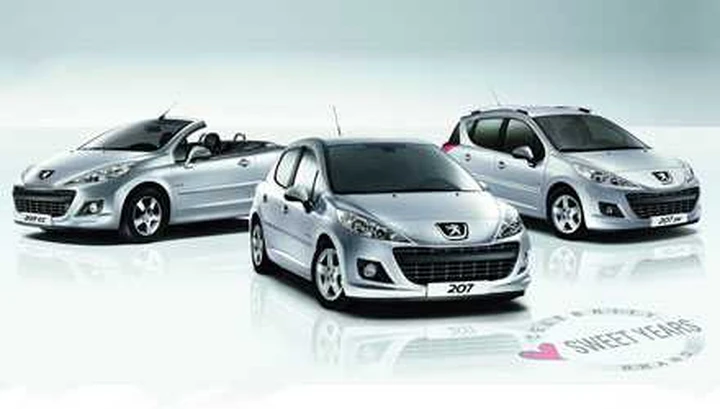 Peugeot 207 Sweet Years, da 14.575 euro