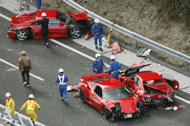 Ferrari crash: gli incidenti più clamorosi