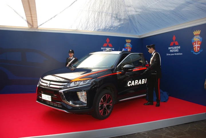 La nuova Mitsubishi Eclipse Cross per l’Arma dei Carabinieri