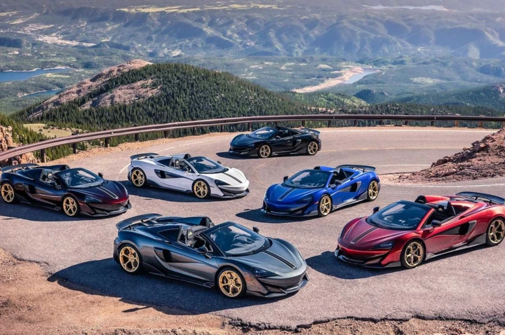 McLaren 600 LT Spider Pikes Peak Edition: immagini ufficiali