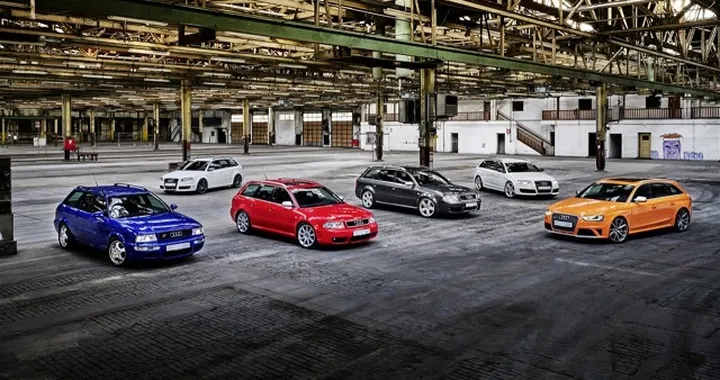 Audi celebra i 25 anni della stirpe RS
