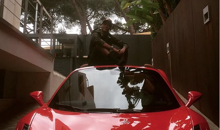 La Ferrari 458 Spider di Neymar