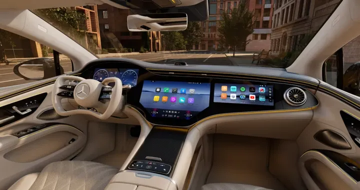 Mercedes EQS cambia sterzo: debutta il sistema steer-by-wire