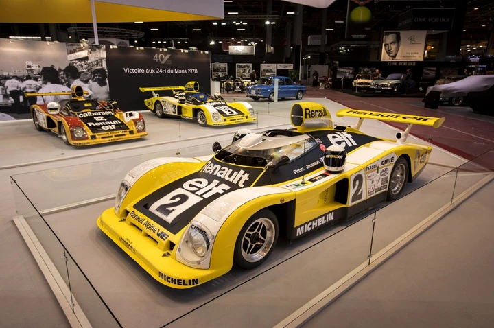 Alpine A442, A442B e A443 Le Mans 1978 a Rétromobile2018: immagini ufficiali