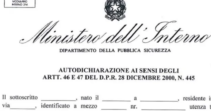 Coronavirus, autocertificazione per viaggiare: come scaricarla e compilarla