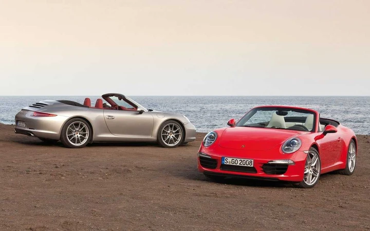 Nuova Porsche 911 Cabrio 2012