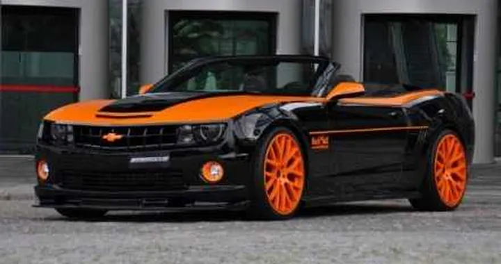 Chevrolet Camaro SS Convertible by Geiger Cars