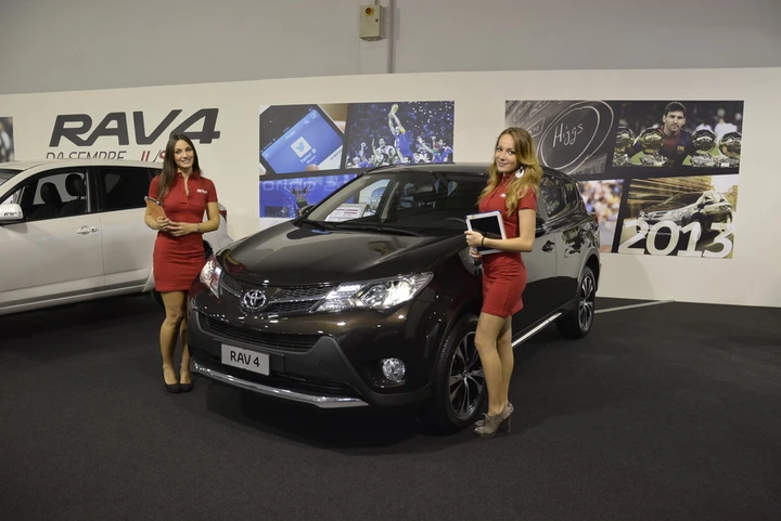 Stand Toyota ad Auto e Moto d'Epoca 2014