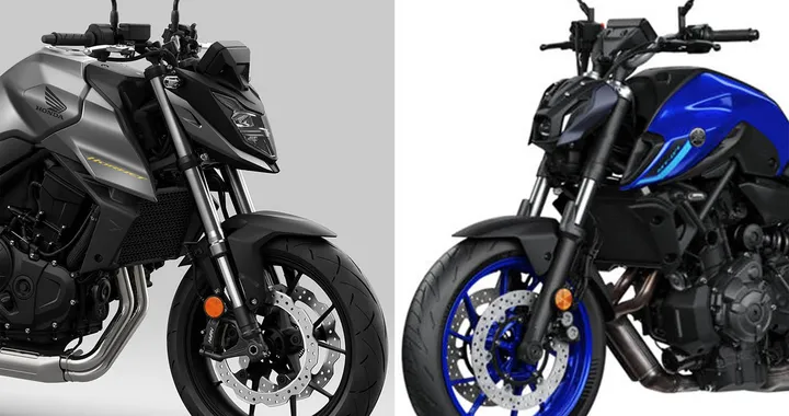 Yamaha MT-07 VS Honda CB 750 Hornet: il confronto