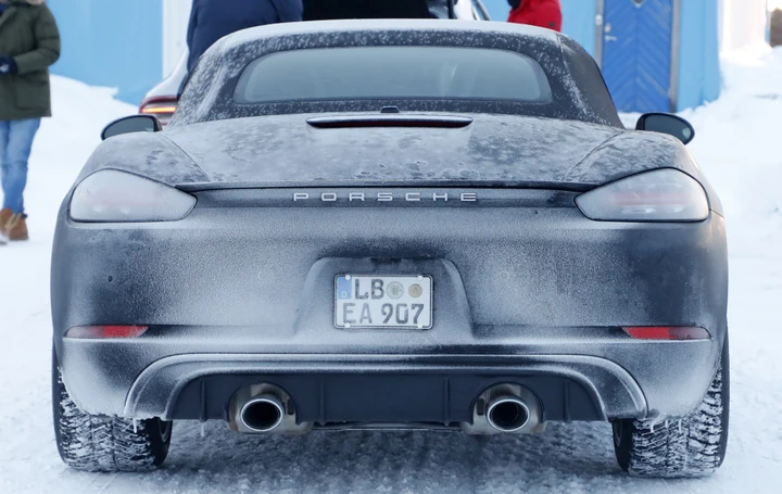 Nuova Porsche 718 Boxster: le foto spia