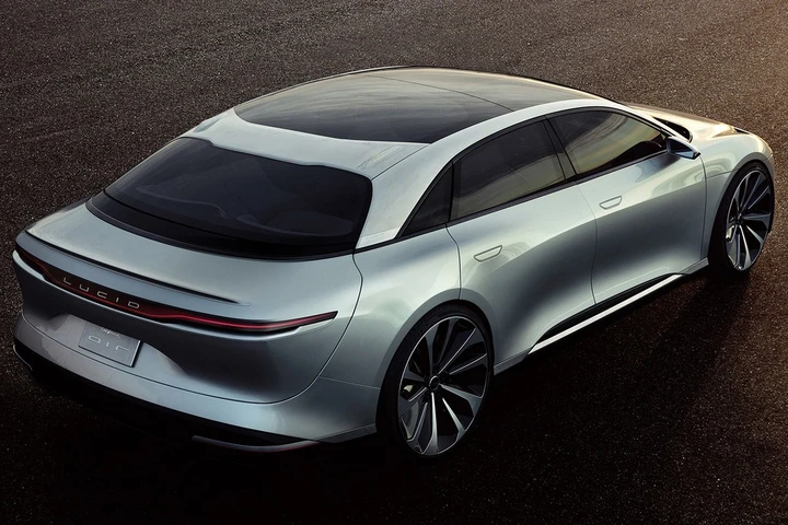 Lucid Air Concept: le immagini ufficiali
