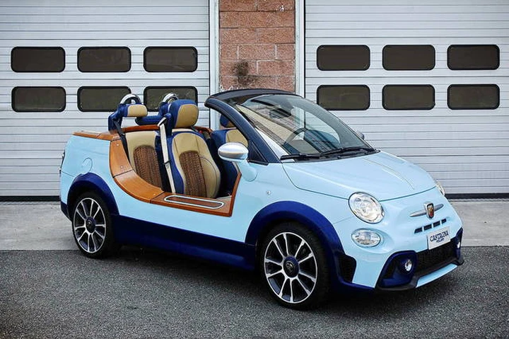 Castagna Tender 4: la spiaggina dal cuore Abarth