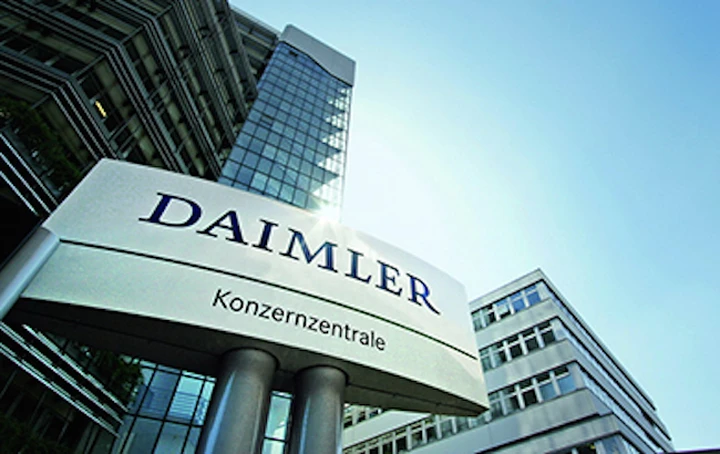 Daimler: perquisizioni nelle sedi tedesche per emissioni sospette
