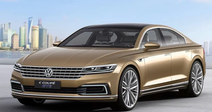 Volkswagen C Coupe GTE Concept al Salone di Shanghai