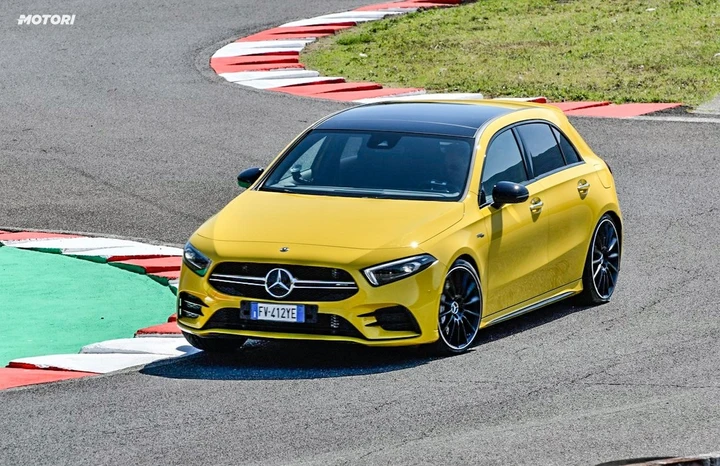 Mercedes AMG A 35 4Matic: la prova in pista