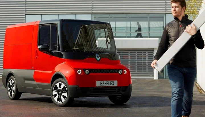 Renault EZ-Flex: furgoncino elettrico e connesso per il futuro delle consegne in città