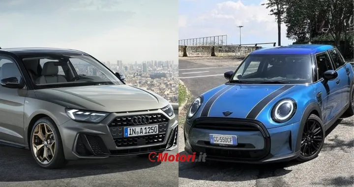 MINI 5 porte VS Audi A1 Sportback: utilitarie premium
