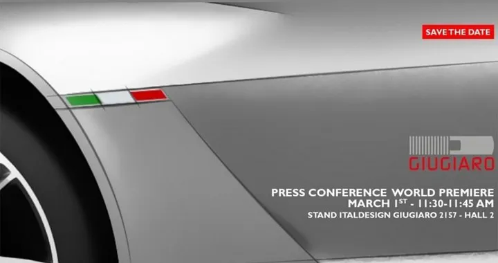Italdesign: il teaser del nuovo concept per Ginevra