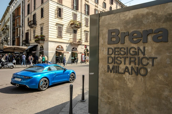 Alpine A110 protagonista alla Milano Design Week 2018