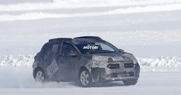 Dacia Sandero Stepway, spiata durante i test