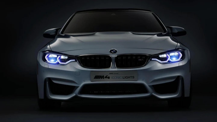 BMW M4 Concept Iconic Lights al CES di Las Vegas