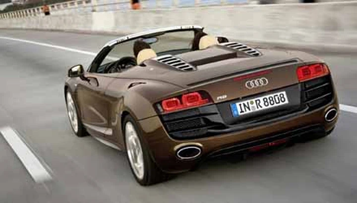 Comunicati i prezzi dell'Audi R8 Spyder