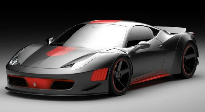 Ferrari F458 Curseive by Vogue Auto Design e Gray Design