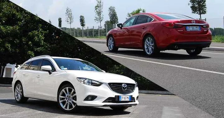 Mazda 6 2.2 Skyactiv-D: berlina vs wagon