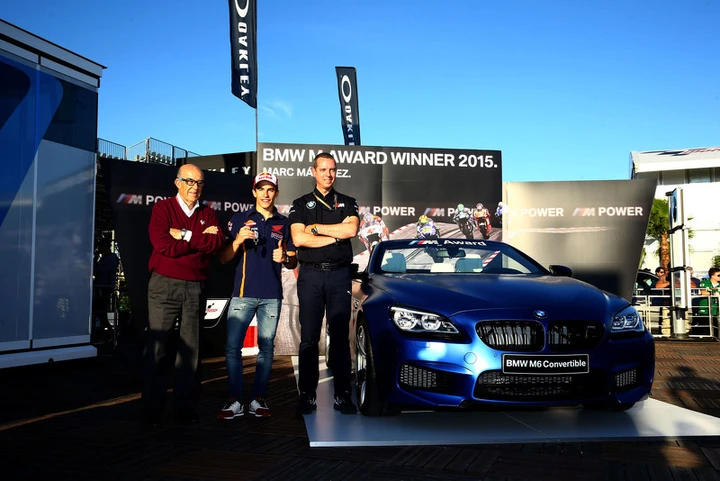 Moto Gp, a Marquez il premio BMW M Award 2015