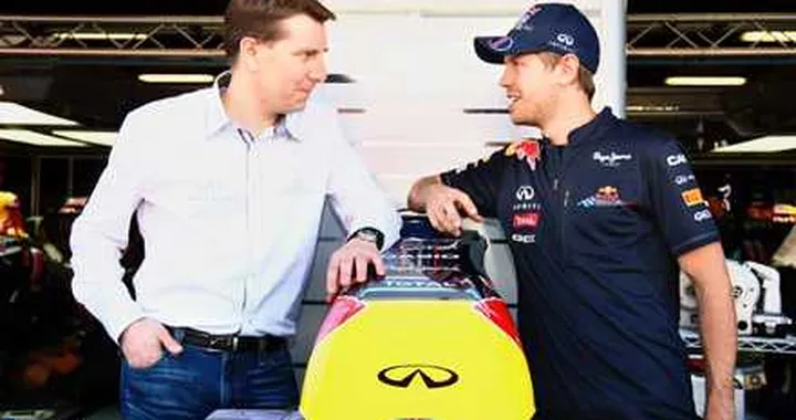 Vettel è ambasciatore del marchio Infiniti