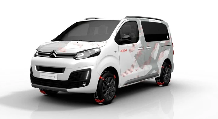 Citroen SpaceTourer 4x4 E Concept al Salone di Ginevra