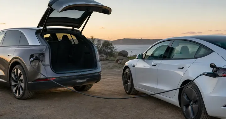 Lucid Gravity ricarica una Tesla Model 3: recupera 48 km in un’ora [VIDEO]