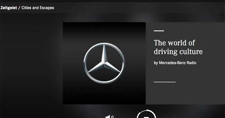 Salone di Francoforte: debutta la radio Mercedes