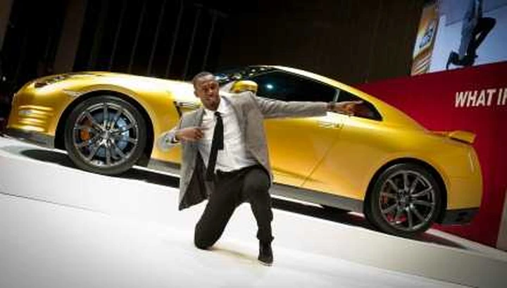 Nissan GT-R e Usain Bolt campioni di beneficenza
