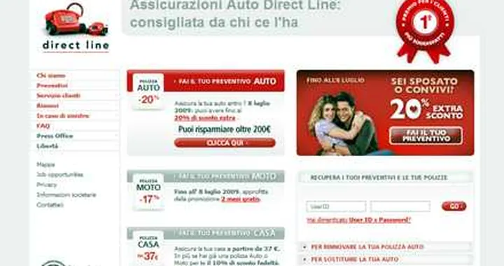 Direct Line: uno sconto anche alle coppie omosessuali