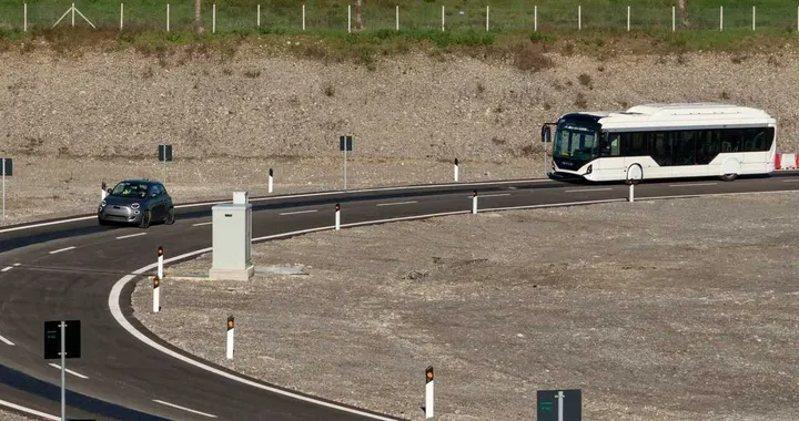 Ricarica a induzione sull'autostrada A35 Brebemi: il futuro è già qui