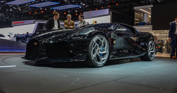 Bugatti La Voiture Noire al Salone di Ginevra 2019