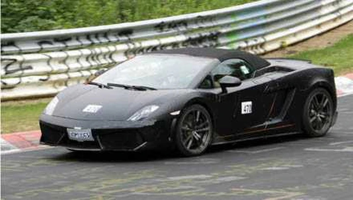Una Lamborghini Gallardo Superleggera Spyder?