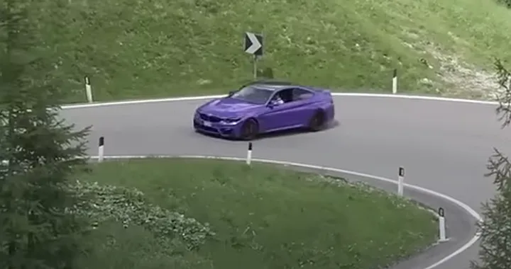 Drifta al Passo Gardena: patente ritirata per guida pericolosa