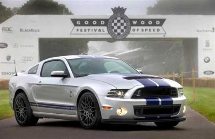 Ford Mustang Shelby GT500 a Goodwood 2012