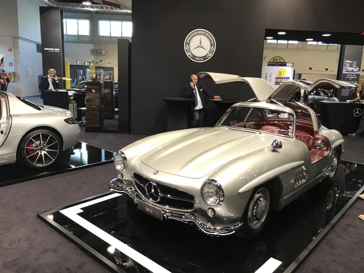 Mercedes-AMG celebra 50 anni ad Auto e Moto d’Epoca 2017