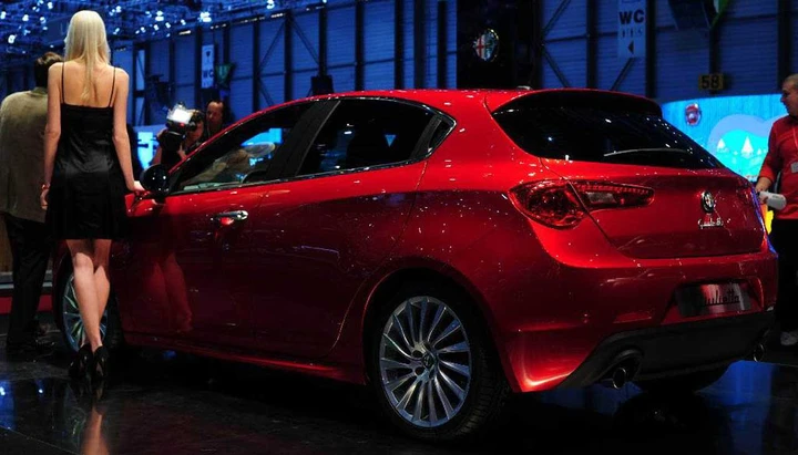 Stand Alfa Romeo al Salone di Ginevra 2010