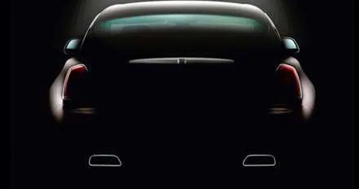 Rolls-Royce Wraith: il teaser del posteriore