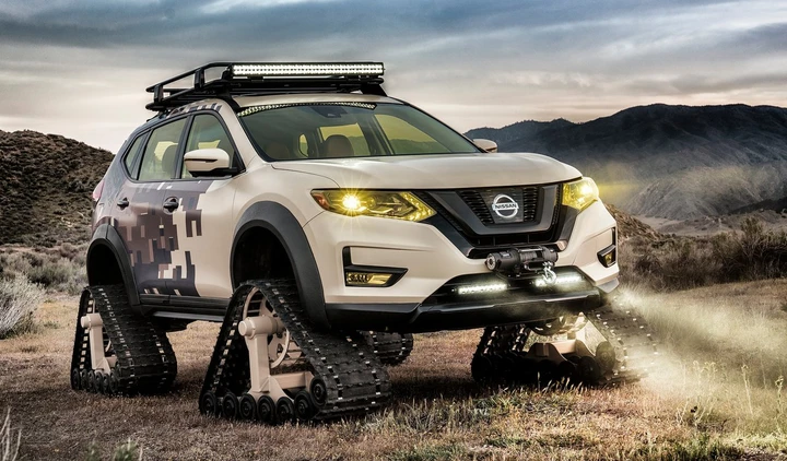 Nissan X-Trail: svelata l’inarrestabile versione cingolata