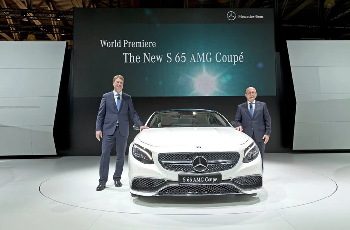 Mercedes Classe S 65 AMG Coupé al Salone di Mosca
