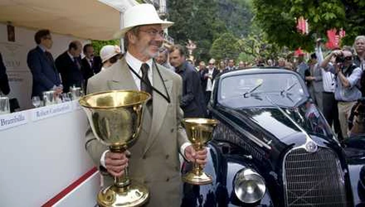 L'Alfa Romeo 8C 2900B Berlinetta Touring vince a Villa d'Este