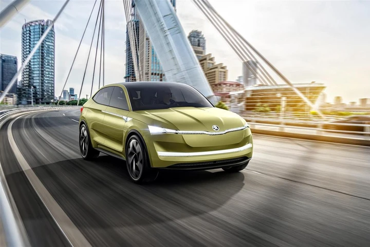 Skoda Vision E: immagini ufficiali
