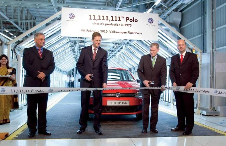 Prodotta in India la Volkswagen Polo numero 11.111.111