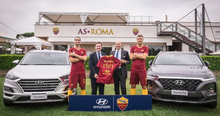 Hyundai diventa sponsor dell’AS Roma